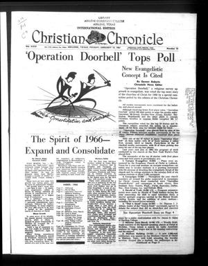Christian Chronicle (Abilene, Tex.), Vol. 24, No. 14, Ed. 1 Friday, January 13, 1967