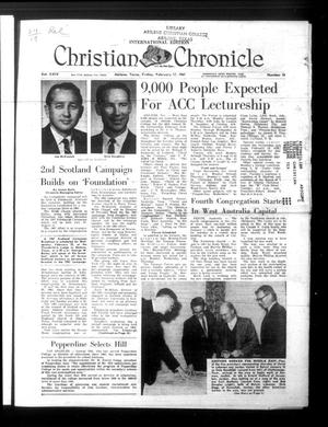 Primary view of object titled 'Christian Chronicle (Abilene, Tex.), Vol. 24, No. 19, Ed. 1 Friday, February 17, 1967'.