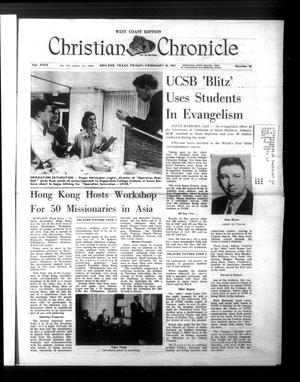 Christian Chronicle (Abilene, Tex.), Vol. 24, No. 20, Ed. 1 Friday, February 24, 1967