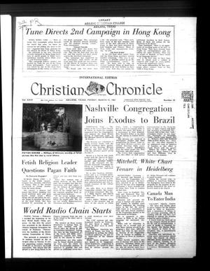 Christian Chronicle (Abilene, Tex.), Vol. 24, No. 23, Ed. 1 Friday, March 17, 1967