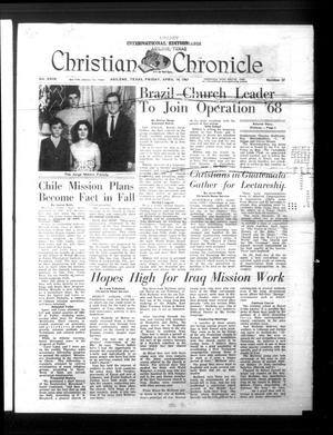 Christian Chronicle (Abilene, Tex.), Vol. 24, No. 27, Ed. 1 Friday, April 14, 1967