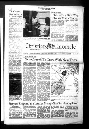Primary view of object titled 'Christian Chronicle (Austin, Tex.), Vol. 24, No. 49, Ed. 1 Friday, September 22, 1967'.