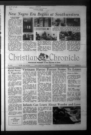 Christian Chronicle (Austin, Tex.), Vol. 25, No. 22, Ed. 1 Friday, March 8, 1968
