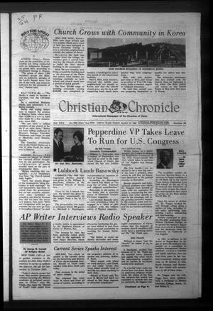 Christian Chronicle (Austin, Tex.), Vol. 25, No. 24, Ed. 1 Friday, March 22, 1968