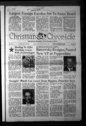 Christian Chronicle (Austin, Tex.), Vol. 25, No. 25, Ed. 1 Friday, March 29, 1968