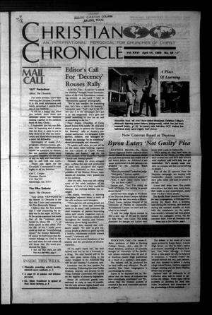 Christian Chronicle (Austin, Tex.), Vol. 26, No. 15, Ed. 1 Monday, April 14, 1969