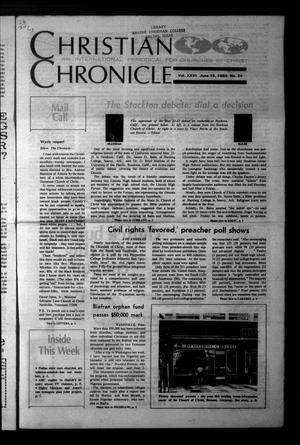 Primary view of object titled 'Christian Chronicle (Austin, Tex.), Vol. 26, No. 24, Ed. 1 Monday, June 16, 1969'.