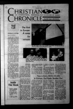 Christian Chronicle (Austin, Tex.), Vol. 26, No. 26, Ed. 1 Monday, July 7, 1969