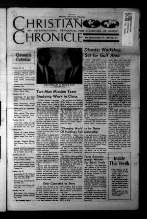 Christian Chronicle (Austin, Tex.), Vol. 26, No. 40, Ed. 1 Monday, October 13, 1969