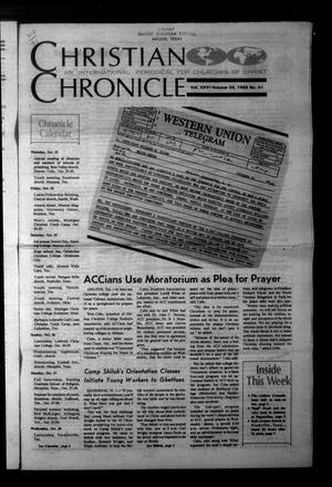 Christian Chronicle (Austin, Tex.), Vol. 26, No. 41, Ed. 1 Monday, October 20, 1969