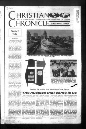 Primary view of object titled 'Christian Chronicle (Austin, Tex.), Vol. 27, No. 6, Ed. 1 Monday, February 9, 1970'.
