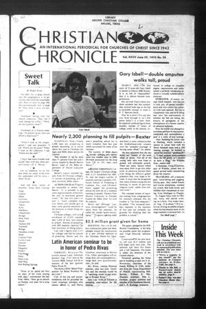 Christian Chronicle (Austin, Tex.), Vol. 27, No. 25, Ed. 1 Monday, June 22, 1970