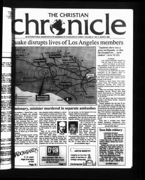 Primary view of object titled 'The Christian Chronicle (Oklahoma City, Okla.), Vol. 51, No. 3, Ed. 1 Tuesday, March 1, 1994'.