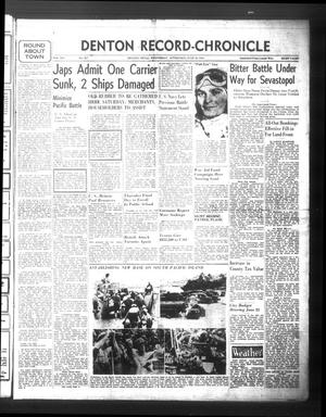 Denton Record-Chronicle (Denton, Tex.), Vol. 41, No. 257, Ed. 1 Wednesday, June 10, 1942