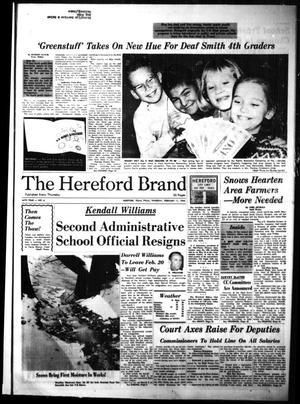 The Hereford Brand (Hereford, Tex.), Vol. 64, No. 6, Ed. 1 Thursday, February 11, 1965