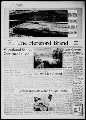 The Hereford Brand (Hereford, Tex.), Vol. 66, No. 5, Ed. 1 Thursday, February 2, 1967