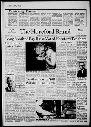 The Hereford Brand (Hereford, Tex.), Vol. 66, No. 11, Ed. 1 Thursday, March 16, 1967