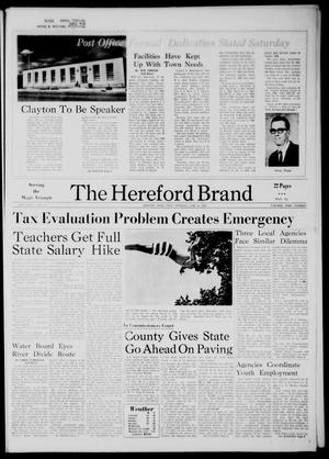 The Hereford Brand (Hereford, Tex.), Vol. 66, No. 24, Ed. 1 Thursday, June 15, 1967