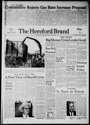 The Hereford Brand (Hereford, Tex.), Vol. 66, No. 34, Ed. 1 Thursday, August 24, 1967