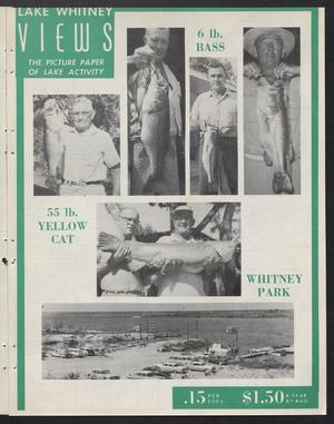 Lake Whitney Views (Whitney, Tex.), Vol. 9, No. 3, Ed. 1 Tuesday, September 1, 1959