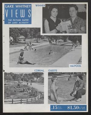 Lake Whitney Views (Whitney, Tex.), Vol. 11, No. 1, Ed. 1 Friday, September 1, 1961