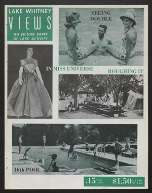 Lake Whitney Views (Whitney, Tex.), Vol. 11, No. 11, Ed. 1 Sunday, July 1, 1962