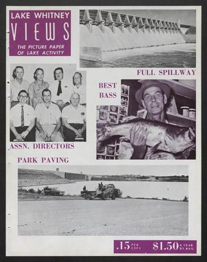 Lake Whitney Views (Whitney, Tex.), Vol. 12, No. 1, Ed. 1 Saturday, September 1, 1962