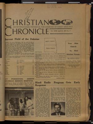 Christian Chronicle (Nashville, Tenn.), Vol. 32, No. 7, Ed. 1 Tuesday, April 22, 1975