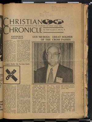 Primary view of object titled 'Christian Chronicle (Nashville, Tenn.), Vol. 32, No. 22, Ed. 1 Tuesday, December 2, 1975'.