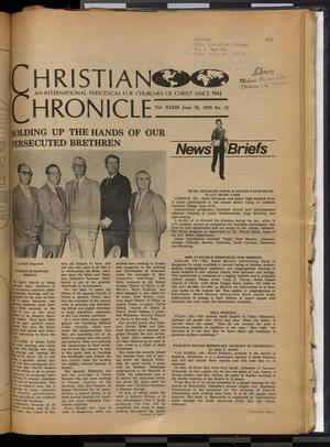 Christian Chronicle (Nashville, Tenn.), Vol. 33, No. 12, Ed. 1 Tuesday, June 29, 1976
