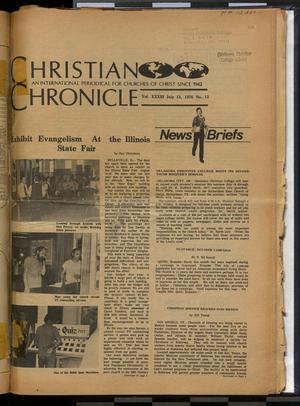 Primary view of object titled 'Christian Chronicle (Nashville, Tenn.), Vol. 33, No. 13, Ed. 1 Tuesday, July 13, 1976'.