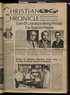 Christian Chronicle (Oklahoma City, Okla.), Vol. 34, No. 18, Ed. 1 Tuesday, October 4, 1977