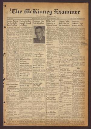 The McKinney Examiner (McKinney, Tex.), Vol. 64, No. 12, Ed. 1 Thursday, December 29, 1949