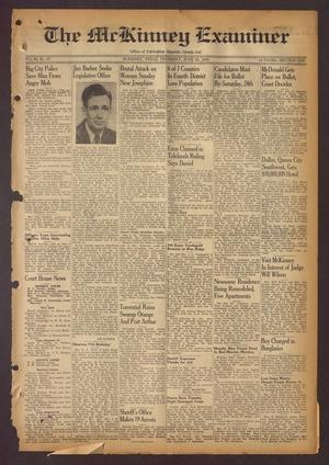 The McKinney Examiner (McKinney, Tex.), Vol. 64, No. 37, Ed. 1 Thursday, June 22, 1950
