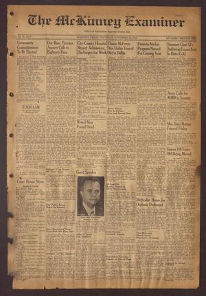 The McKinney Examiner (McKinney, Tex.), Vol. 65, No. 6, Ed. 1 Thursday, November 16, 1950