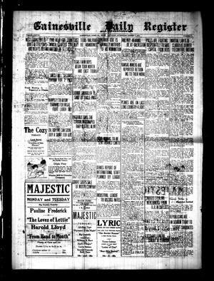 Gainesville Daily Register and Messenger (Gainesville, Tex.), Vol. 38, No. 21, Ed. 1 Saturday, August 7, 1920