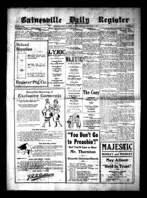 Gainesville Daily Register and Messenger (Gainesville, Tex.), Vol. 38, No. 49, Ed. 1 Saturday, September 11, 1920