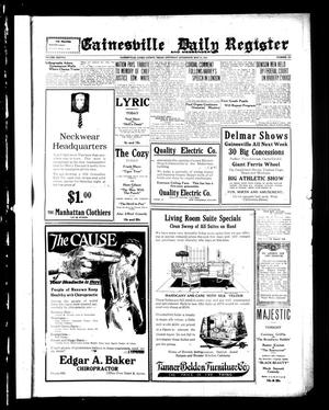 Gainesville Daily Register and Messenger (Gainesville, Tex.), Vol. 38, No. 251, Ed. 1 Saturday, May 21, 1921