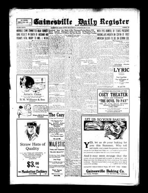 Gainesville Daily Register and Messenger (Gainesville, Tex.), Vol. 38, No. 252, Ed. 1 Monday, May 23, 1921