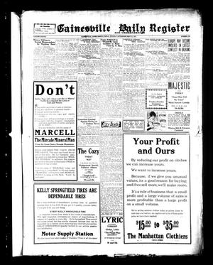 Gainesville Daily Register and Messenger (Gainesville, Tex.), Vol. 38, No. 259, Ed. 1 Tuesday, May 31, 1921