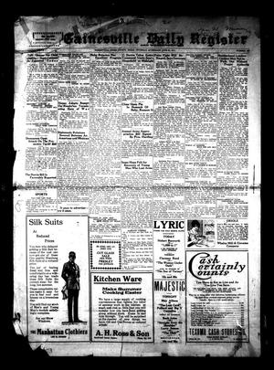 Gainesville Daily Register and Messenger (Gainesville, Tex.), Vol. 38, No. 285, Ed. 1 Thursday, June 30, 1921