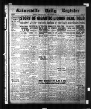 Primary view of object titled 'Gainesville Daily Register and Messenger (Gainesville, Tex.), Vol. 40, No. 103, Ed. 1 Tuesday, April 15, 1924'.