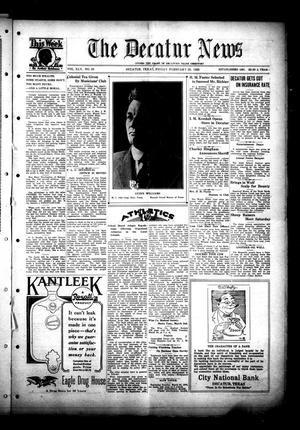 The Decatur News (Decatur, Tex.), Vol. 45, No. 38, Ed. 1 Friday, February 26, 1926