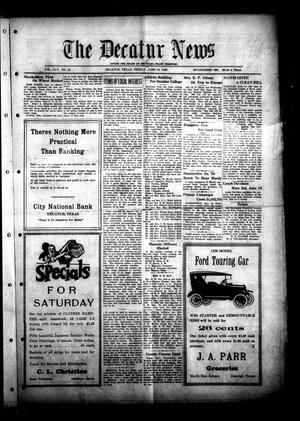 The Decatur News (Decatur, Tex.), Vol. 45, No. 52, Ed. 1 Friday, June 18, 1926