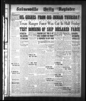 Gainesville Daily Register and Messenger (Gainesville, Tex.), Vol. 41, No. 55, Ed. 1 Friday, February 20, 1925