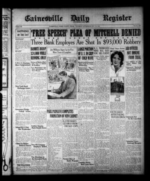 Gainesville Daily Register and Messenger (Gainesville, Tex.), Vol. 53, No. 269, Ed. 1 Thursday, October 29, 1925