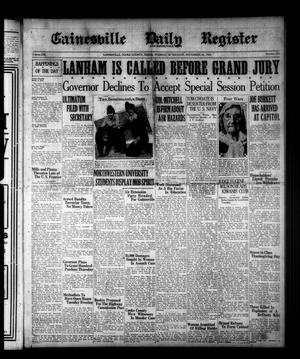 Gainesville Daily Register and Messenger (Gainesville, Tex.), Vol. 53, No. 292, Ed. 1 Tuesday, November 24, 1925