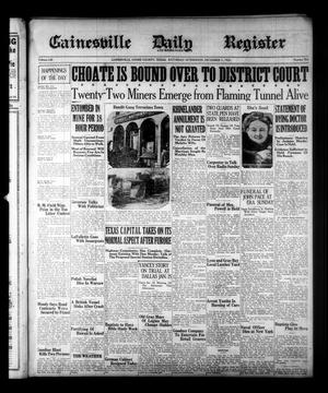 Gainesville Daily Register and Messenger (Gainesville, Tex.), Vol. 53, No. 302, Ed. 1 Saturday, December 5, 1925