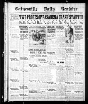 Gainesville Daily Register and Messenger (Gainesville, Tex.), Vol. 42, No. 15, Ed. 1 Saturday, January 2, 1926