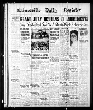 Gainesville Daily Register and Messenger (Gainesville, Tex.), Vol. 42, No. 27, Ed. 1 Saturday, January 16, 1926